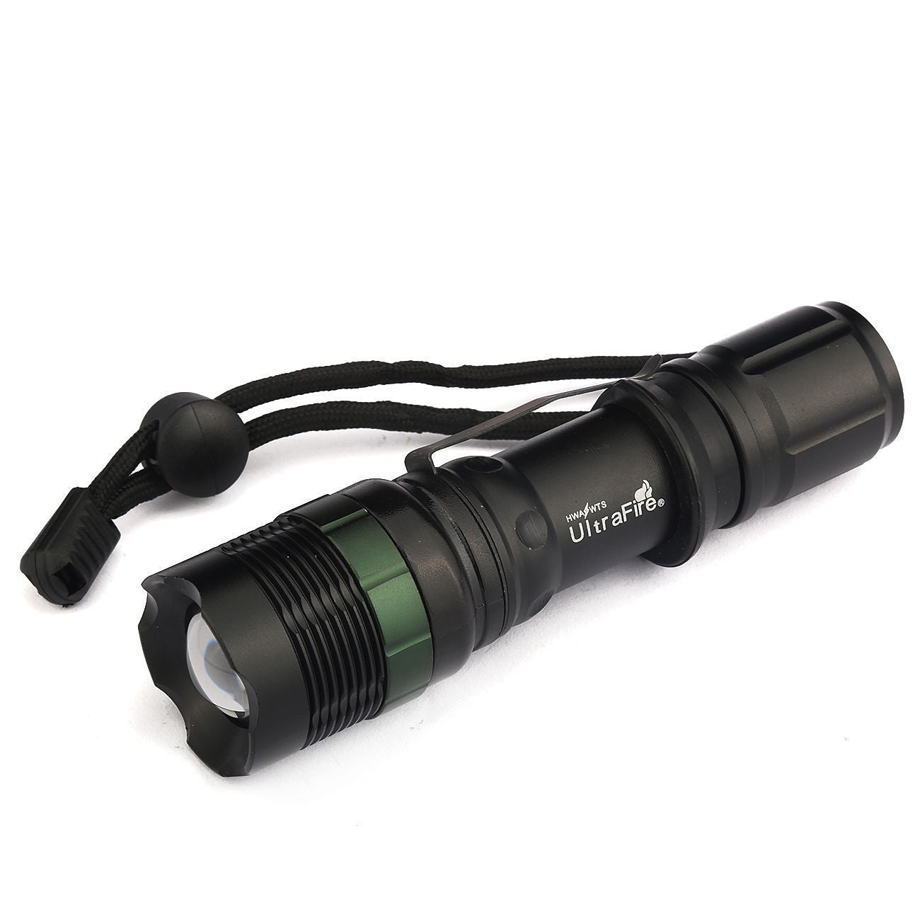 15000 Lumen Zoomable T6 LED Flashlight Torch Tactical Light Aluminum Flashlights