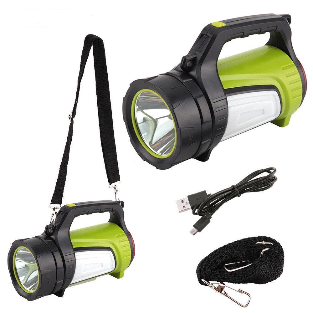 34 LEDs Cordless Spotlight Flashlight Marine Hunting Fishing Torch Survival Tool