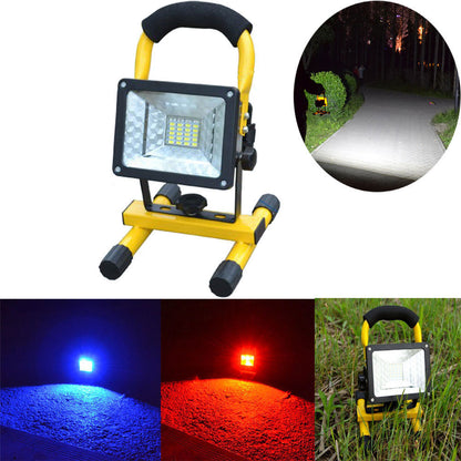 Super Bright Searchlight Handheld Portable Spotlight LED Rechargeable Flashlight