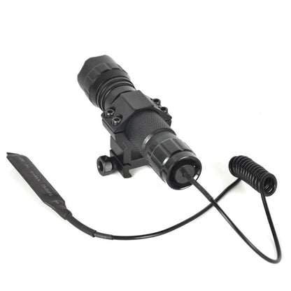 Tactical Flashlight WF-501B Torch 8000Lm XML T6 LED Light Hunting Gun Rifle Mount