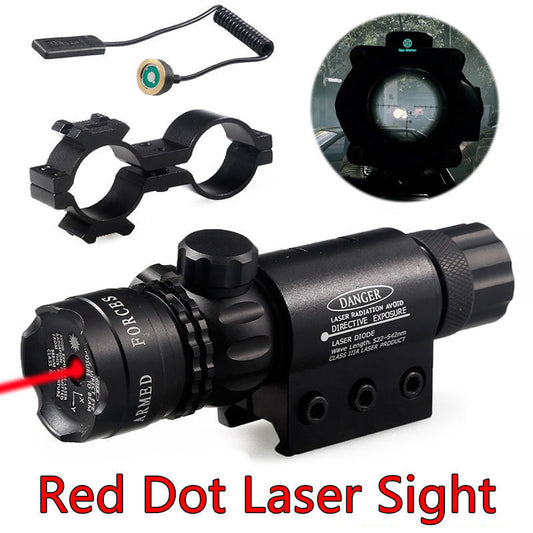 Tactical Laser Sight Dot Scope For Hunting Charger Remote