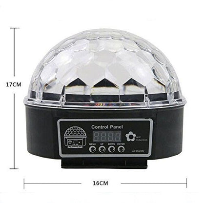 Luz de efecto de bola mágica de cristal Digital DMX512 LED RGB de iluminación de escenario de discoteca de 30W