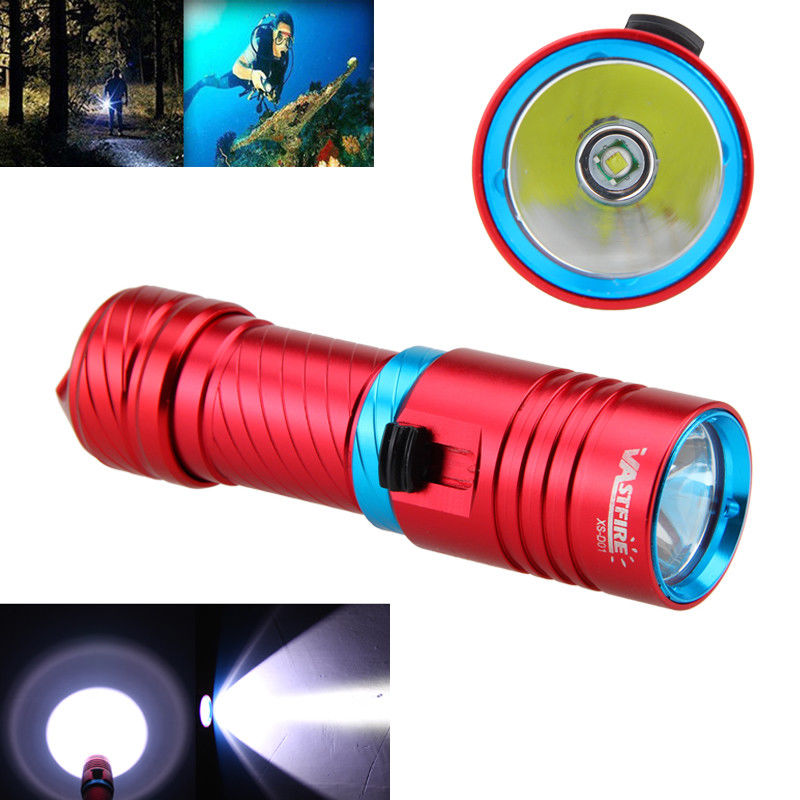 10000LM XM-L2 LED Scuba Underwater Diving Flashlight Torch Light Underwater 100M