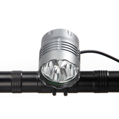20000Lm Luz de bicicleta 4xT6 LED Faro de ciclo de montaña Faro de bicicleta Antorcha