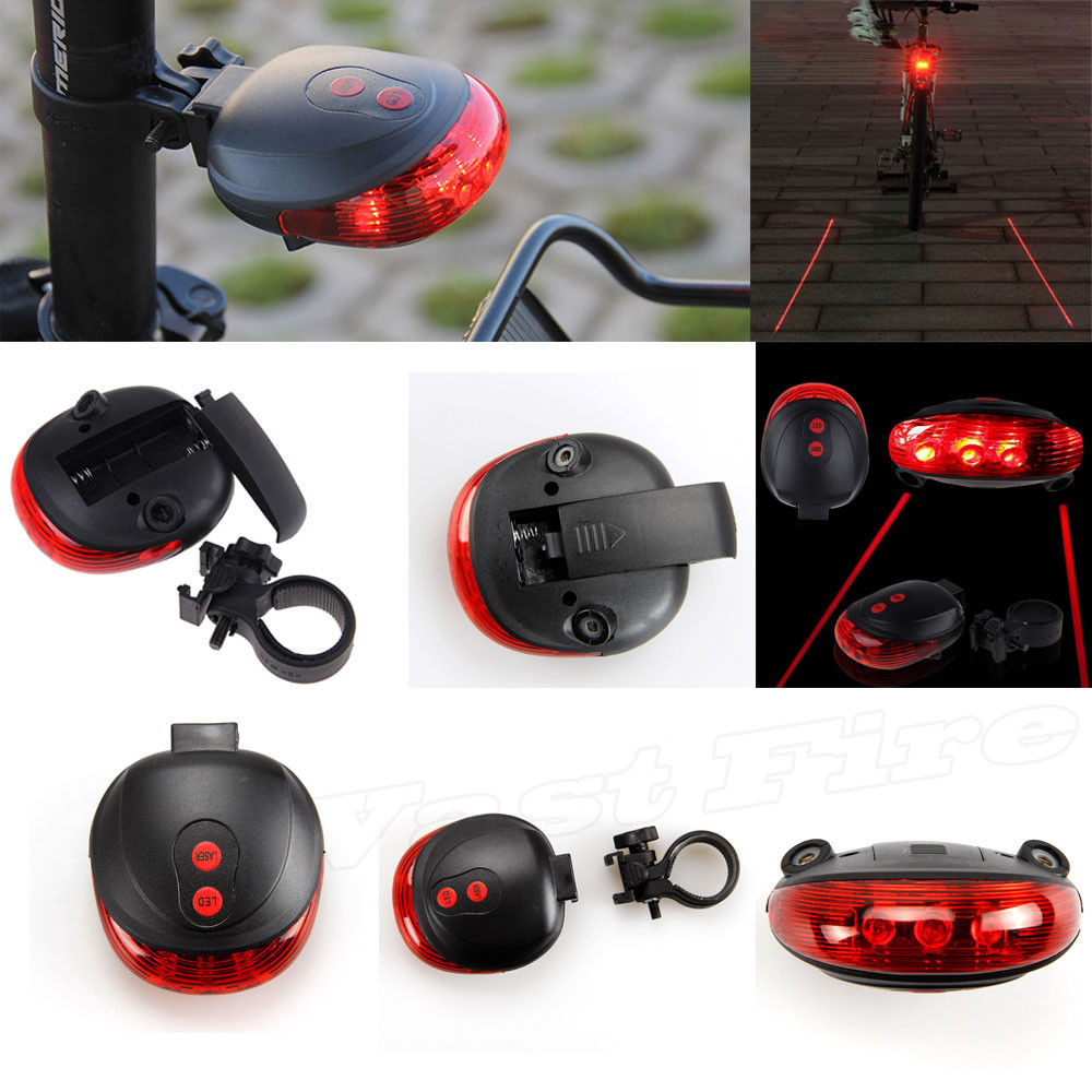 Bike Light 20000Lm 3X L2 LED P08 Cycling Head Front Bicycle Headlamp+Laser Lamp