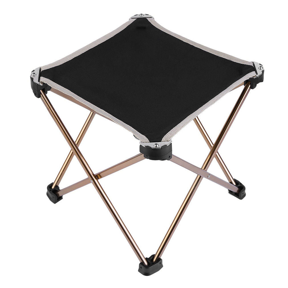 Aluminum Folding Seat Stool Fishing Picnic Camping Hiking Beach Backpack Chair