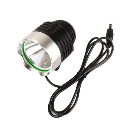 Linterna impermeable de la luz delantera de la bicicleta de la linterna de la linterna LED T6 DC de 1800Lumen