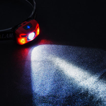 Mini faro delantero LED COB recargable por USB de 8000 lúmenes