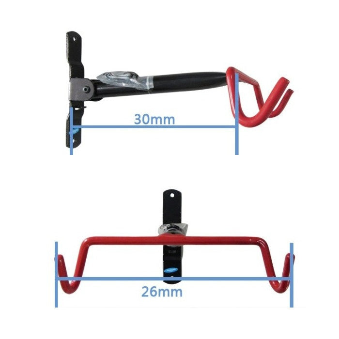 Bicycle hanger Wall mounted MTB cycling rack bike basikal stand hook + screw