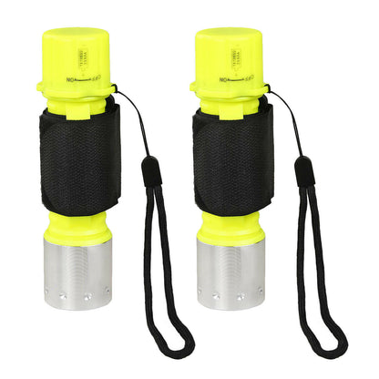 Underwater Diving Scuba T6 LED Flashlight Waterproof 18650 Torch Lantern
