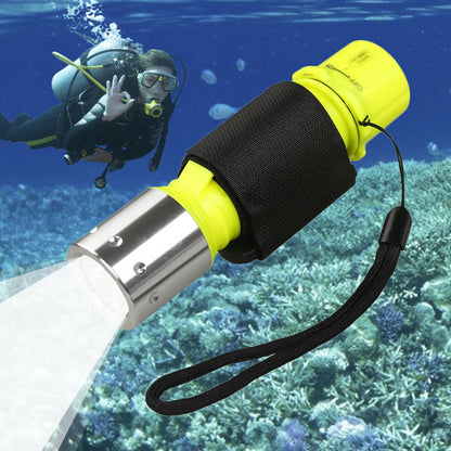 Submarinismo buceo T6 LED linterna impermeable 18650 antorcha linterna